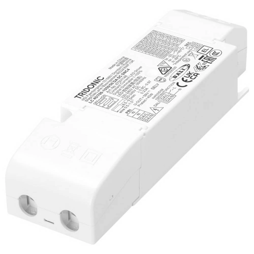 Tridonic LC 45W 700-1050mA DA SC SNC4 LED pogonski sklop 45 W 1.05 A 15 - 50 V 1 kom. slika