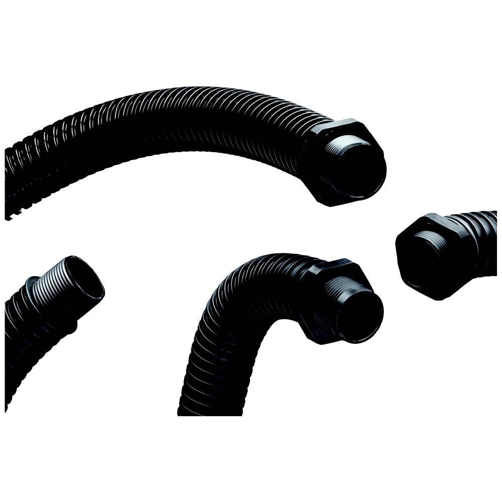 Franconska rebrasta plastična cijev crna IPATF-17M20B.50 Fränkische Rohrwerke 4190001700 cijev    crna 50 m slika