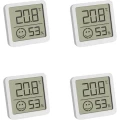 TFA Dostmann 4er Set Digitales Thermo-Hygrometer mit Komfortzone termo/higrometar bijela slika