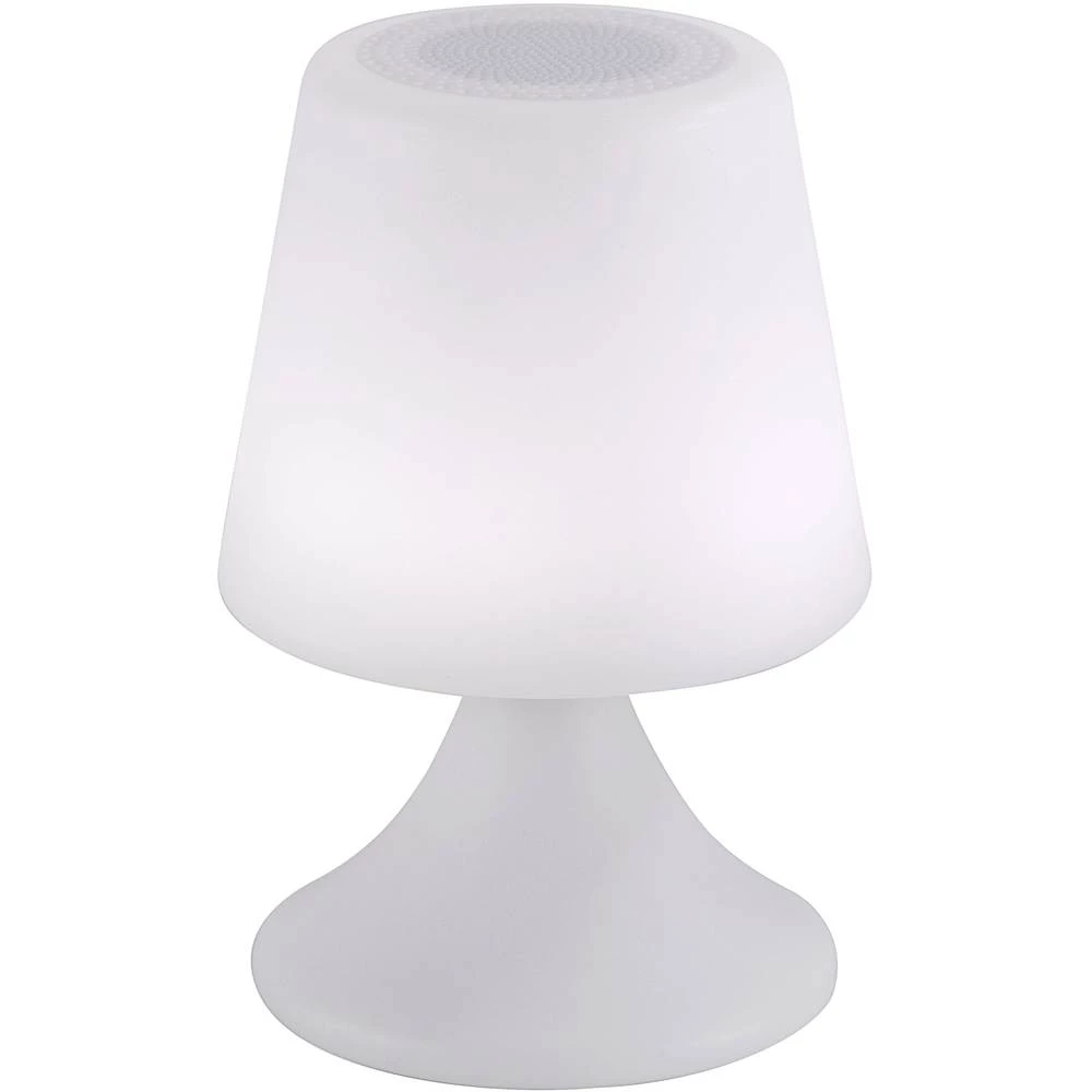 LED vanjska stolna svjetiljka sa zvučnikom 2.5 W RGB LeuchtenDirekt 19871-16 Peer Bijela slika