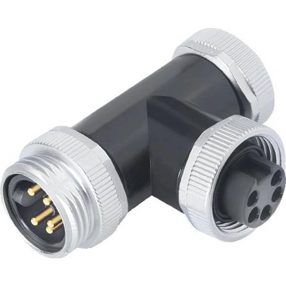 binder 09 2473 100 03-20 ženski konektor Ukupan broj polova: 3 Serija (Okrugli utični konektori): 870 1 St. slika