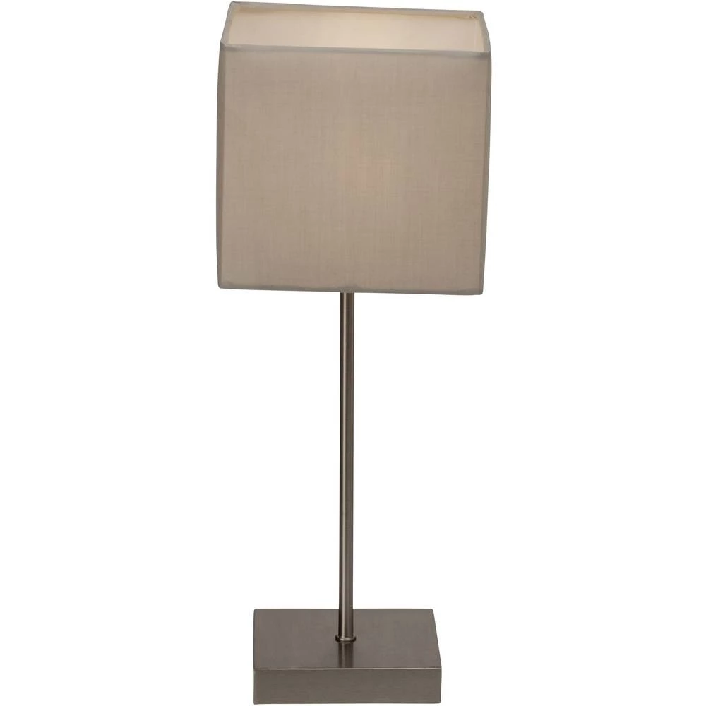 Brilliant Stajaće/stolne svjetiljke Stolna svjetiljka Aglae 94873/22 Siva, Krom (satiniran) boja E14 slika