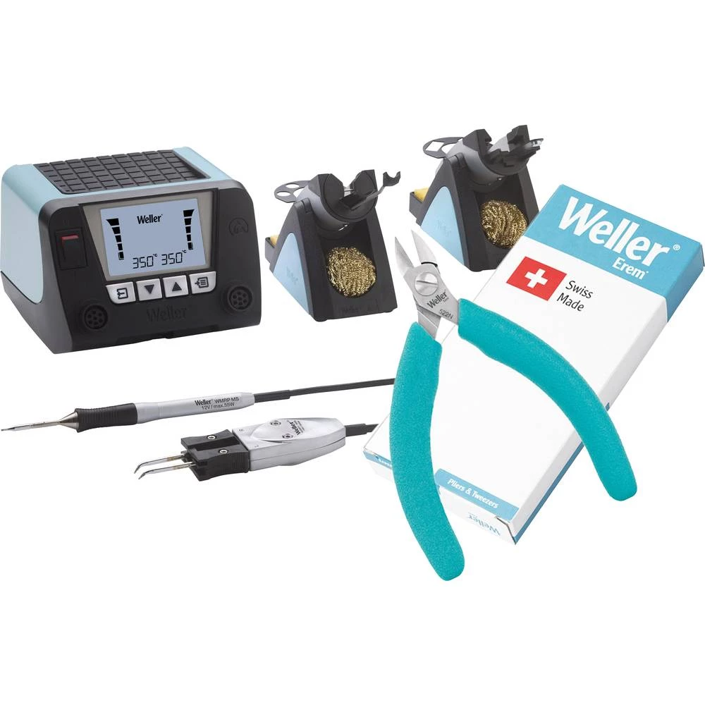 Multifunkcijska stanica za lemljenje digitalni Weller Professional WT2020M PROMO 50 Do 450 °C Uklj. kućište, Uklj. vrh za lemlje slika