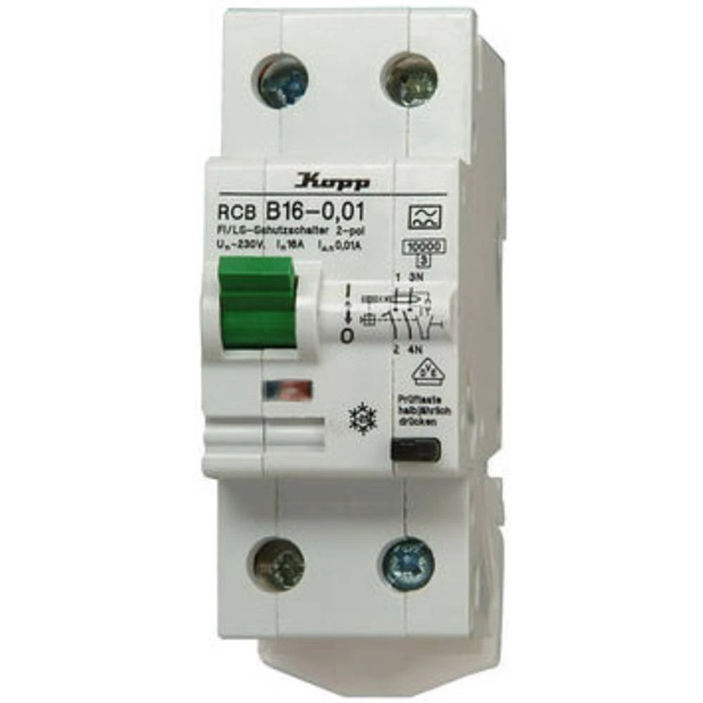 Kopp 741015019 FID zaštitna sklopka/zaštitna sklopka za vodove 10 A 0.03 A 230 V slika