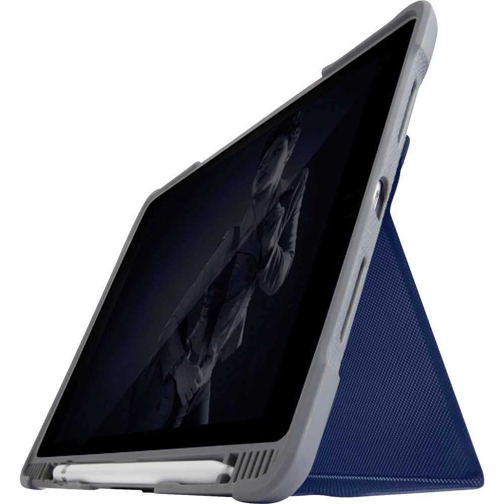 STM Goods iPad etui/torba etui s poklopcem Pogodno za modele Apple: iPad Air 10.5, iPad Pro 10.5 plava (prozirna) boja slika