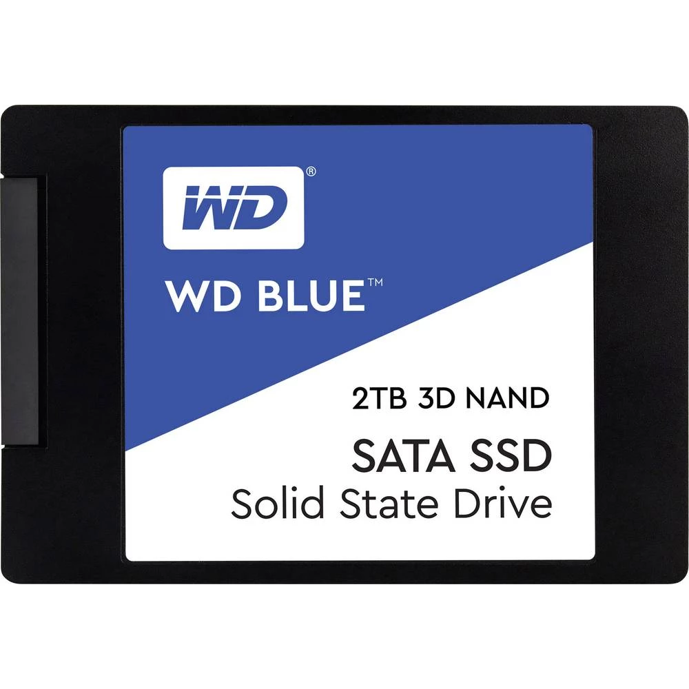 Unutarnji SSD tvrdi disk 6.35 cm (2.5 ) 2 TB Western Digital Blue™ 3D NAND WDS200T2B0A SATA III slika