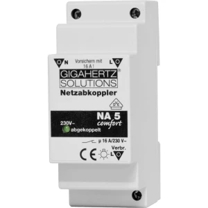 Strujni odvajač 1 ST Gigahertz Solutions NA5 Preklopni napon (maks.): 230 V/AC 16 A 2300 W Preostala valovitost: 8 mV slika