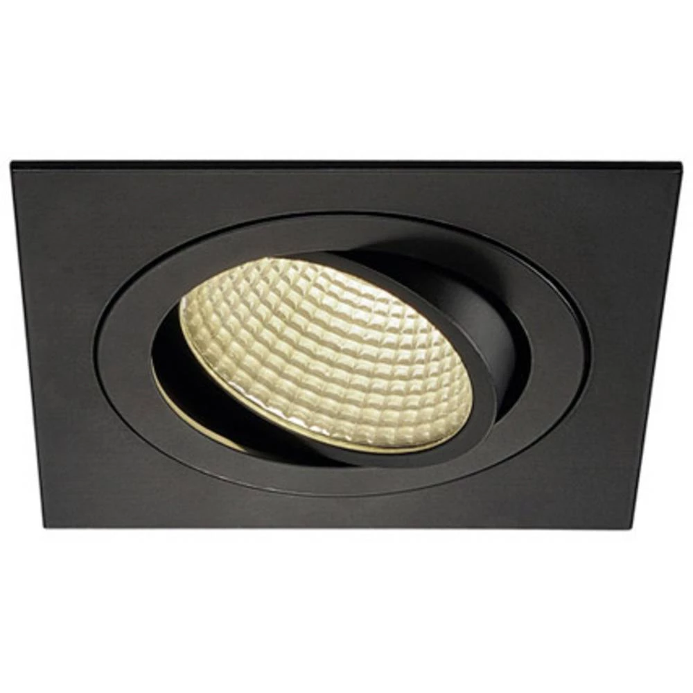 LED ugradna svjetiljka 12 W Toplo-bijela SLV New Tria 1 Set 114250 Crna (mat) slika