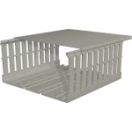 Weidmüller 2589040000 Kabelske kanalice Žica za ožičenje, 100 mm x 200 mm, 8,00 mm x 12,00 mm, 2000 mm Siva