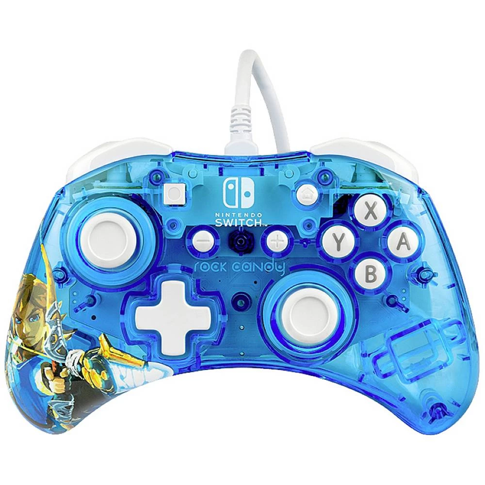 PDP 500-181-EU-LNK igraća konzola gamepad Nintendo Switch plava boja, žuta slika