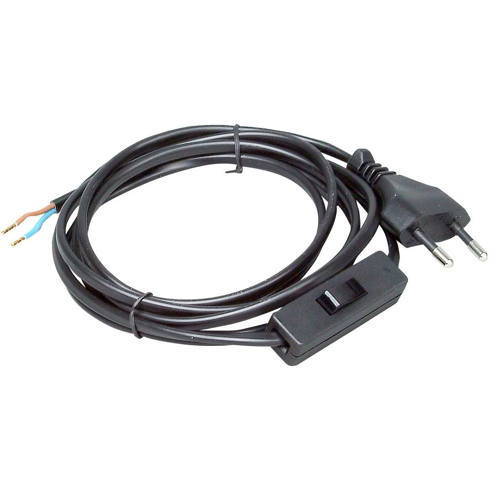 Kablovski prekidač 140305098 Kopp crna 1 x Uključi/Isključi 2.5 A 1 komad slika