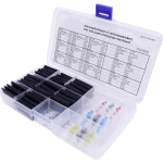 TRU COMPONENTS Asortiman skupljajućih cijevi Crna Stopa skupljanja:3:1 135 Dijelovi