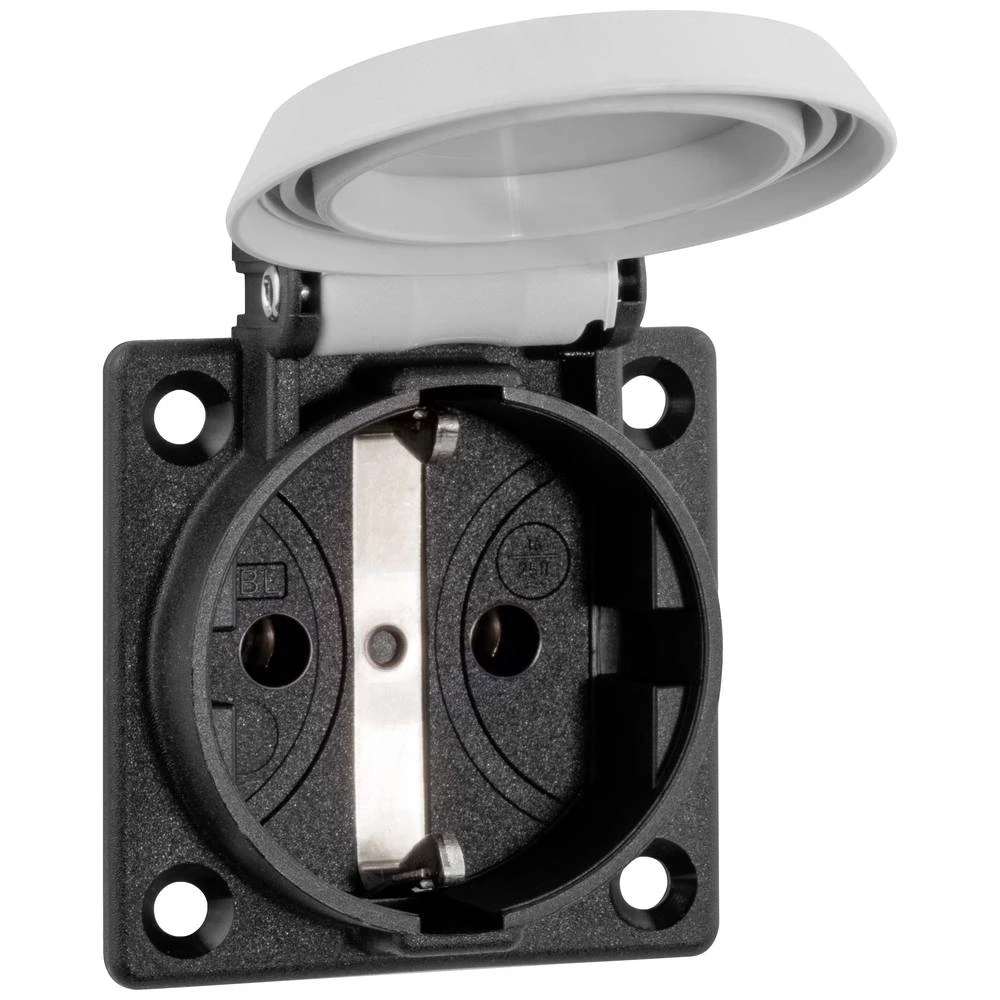 ABL Sursum 1661060 ugradbena utičnica IP54 siva slika