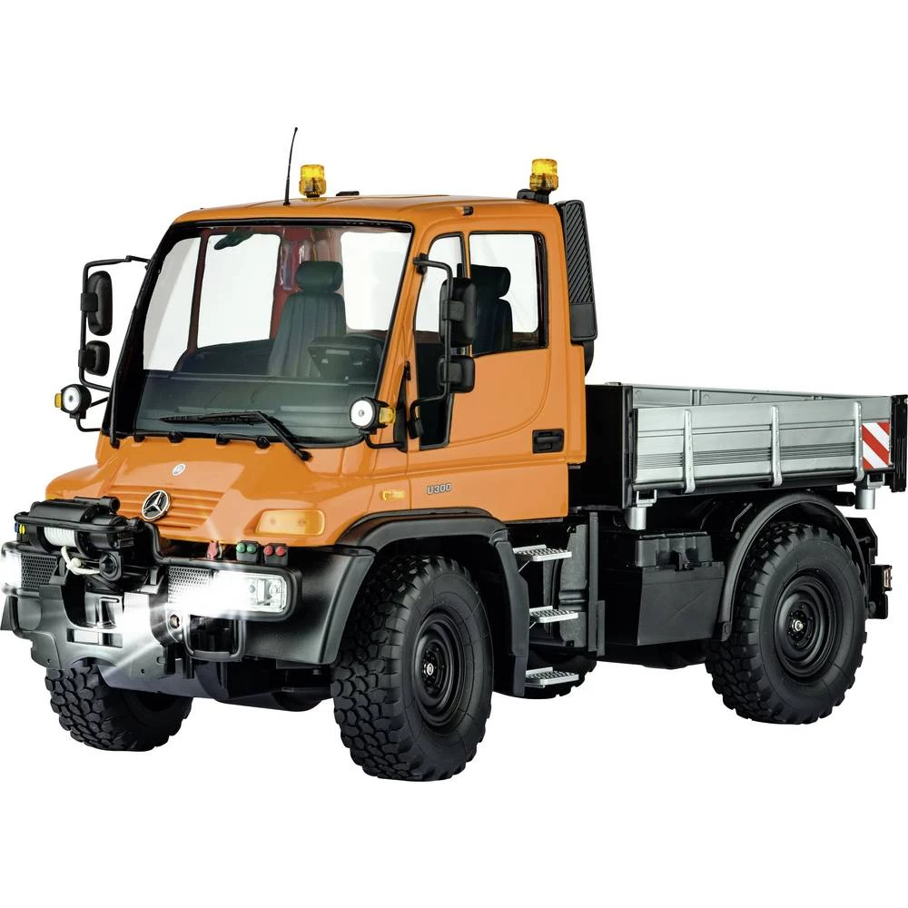 Carson Modellsport MB Unimog U300 narančasta 1:12 rc model automobila električni vozilo hitne službe 100% rtr 2,4 GHz slika