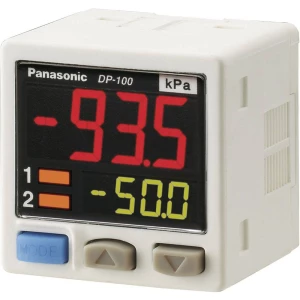 Panasonic Tlačni senzor 1 ST DP-101ZL3-M-P-C -1 bar Do 1 bar M12, 4-polni (D x Š x V) 42.5 x 30 x 30 mm slika