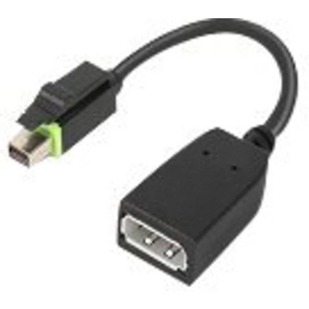 Lenovo 4X90Q93975 Video kabelski adapter Mini DisplayPort DisplayPort crni Lenovo 4X90Q93975 Mini-DisplayPort adapter [1x - 1x DisplayPort] crna slika