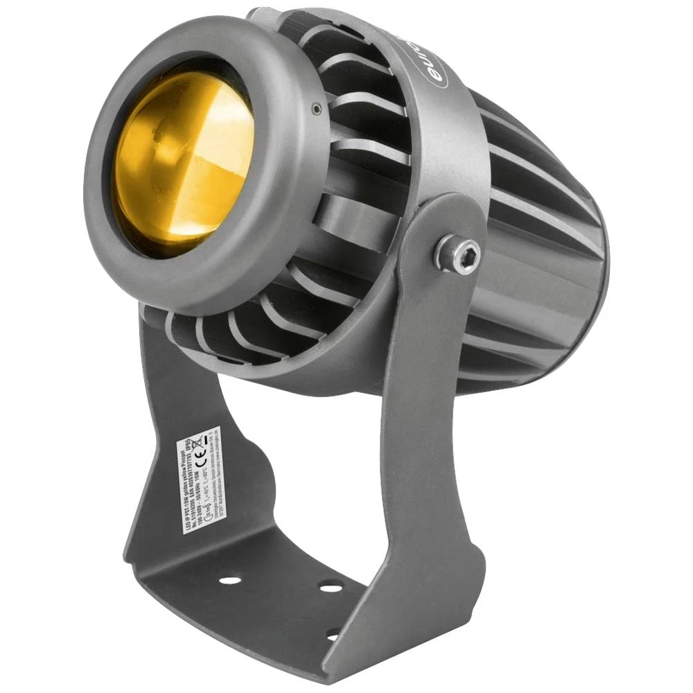 Eurolite LED IP PST-10W amber led pinspots Broj LED: 1 10 W crna slika
