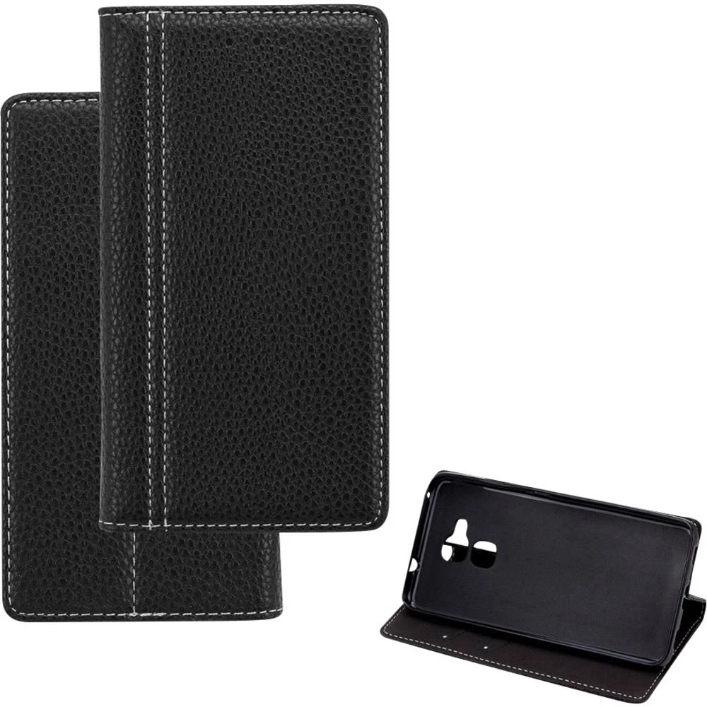 Perlecom Knjižica Pogodno za: Honor 5C Crna slika