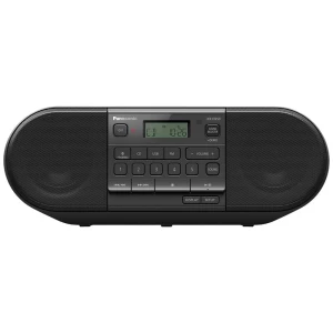 Panasonic RX-D550E-K CD radio UKW (1014) AUX, Bluetooth®, CD, UKW, USB  uklj. daljinski upravljač crna slika