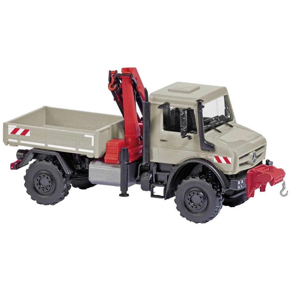 Busch 51022 h0 Mercedes Benz Unimog U 5023 s kranom i vitlom slika
