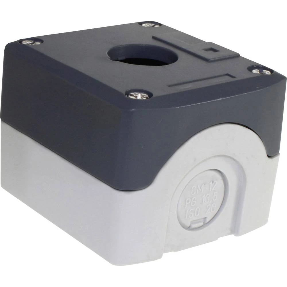 Prazno kućište (D x Š x V) 76 x 69 x 54 mm Siva Axxatronic CBCSC1GY-CON 1 ST slika