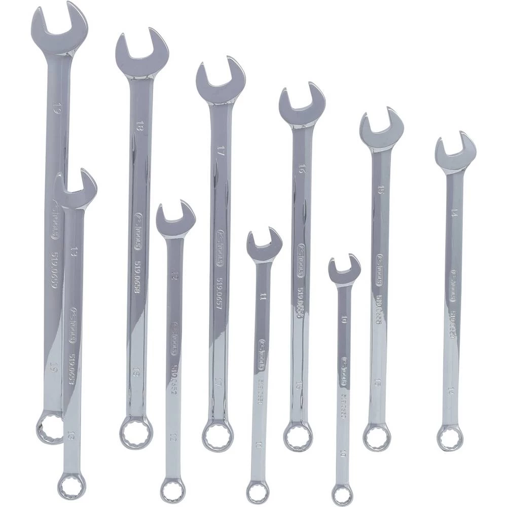 KS Tools 519.0660 519.0660 komplet prstenasto-viličastih ključeva Veličina ključa (metrička) (naslov) 10 - 19 mm slika