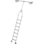 Günzburger Steigtechnik 44507 Ljestve za korak se mogu okretati za dvostruke police 7 stepenica 1 St.
