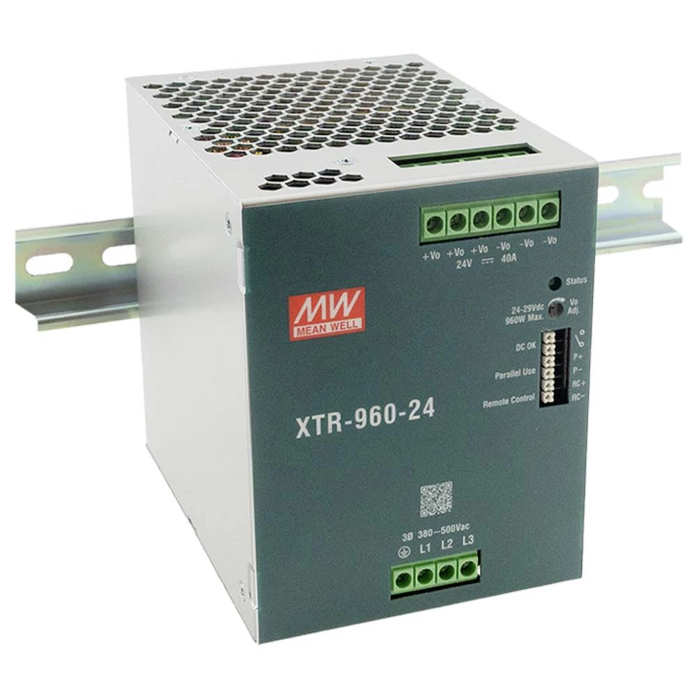MEAN WELL XTR-960-36 DIN-napajanje (DIN-letva) 957.6 W slika