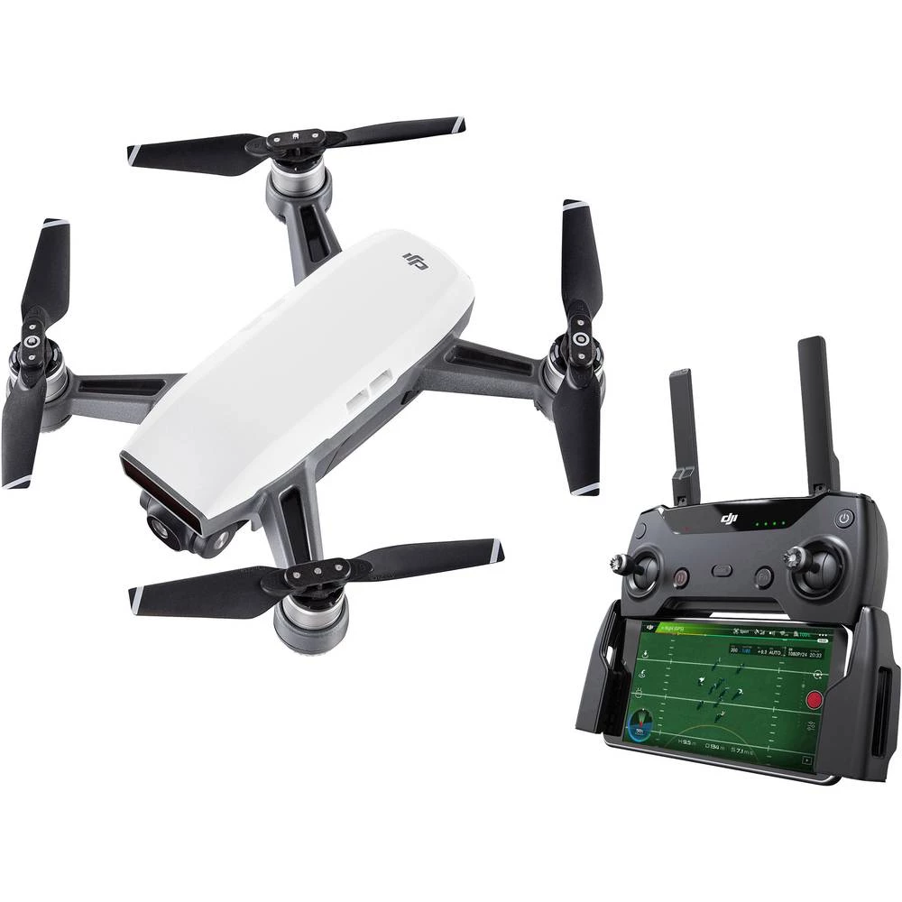 DJI Spark Fly More Combo, Alpine White Kvadrokopter RtF Zrakoplovna kamera slika