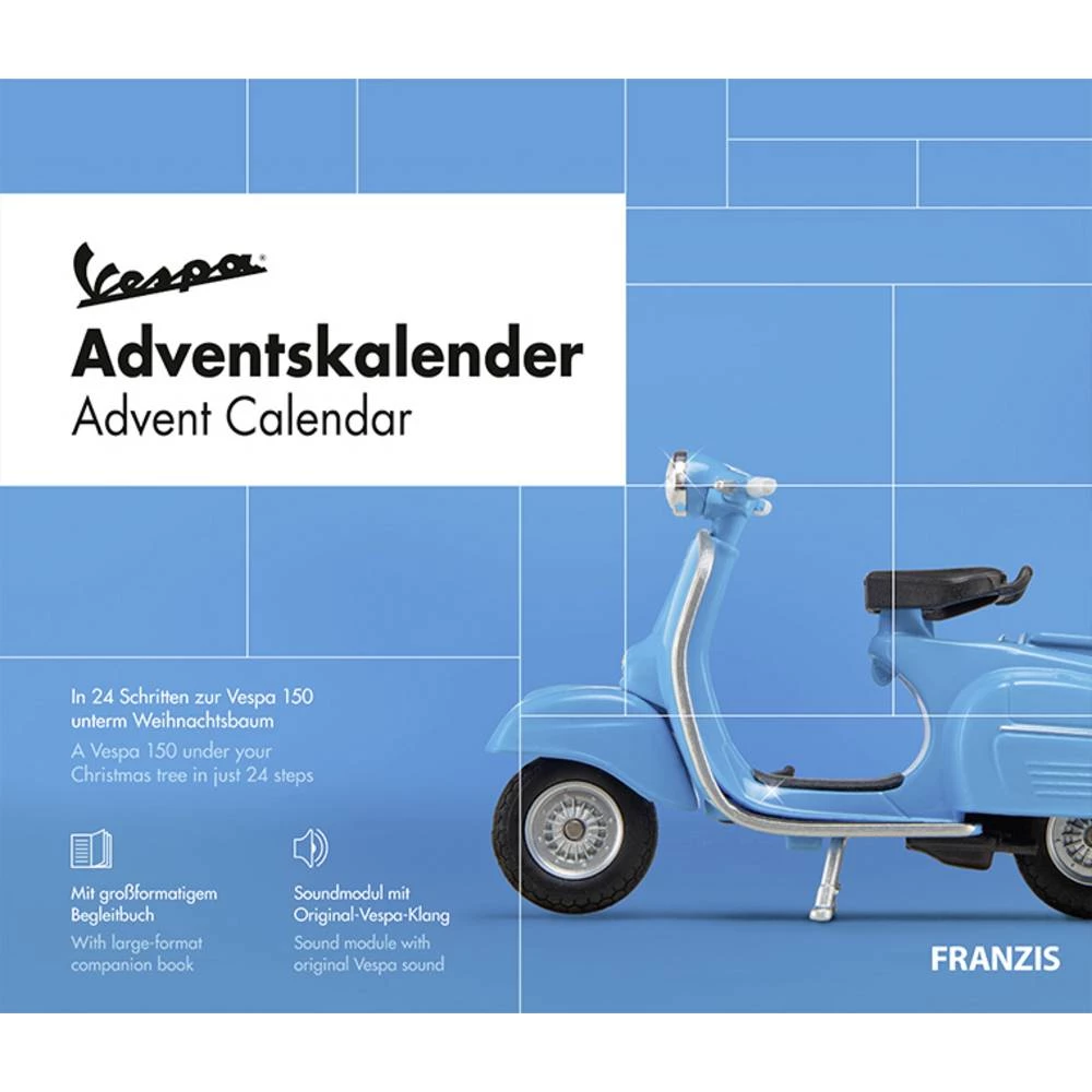 Franzis Verlag Vespa adventski kalendar kompleti iznad 14 godina slika