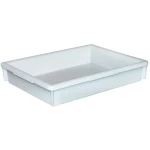 Spremnik za slaganje Pogodna za hranu (D x Š x V) 460 x 360 x 85 mm Prirodno-bijela 1657937 1 ST