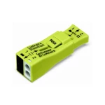 stezaljka za svjetiljku kruti: 0.75-4 mm² Broj polova (broj): 2 WAGO 40 St. žuta