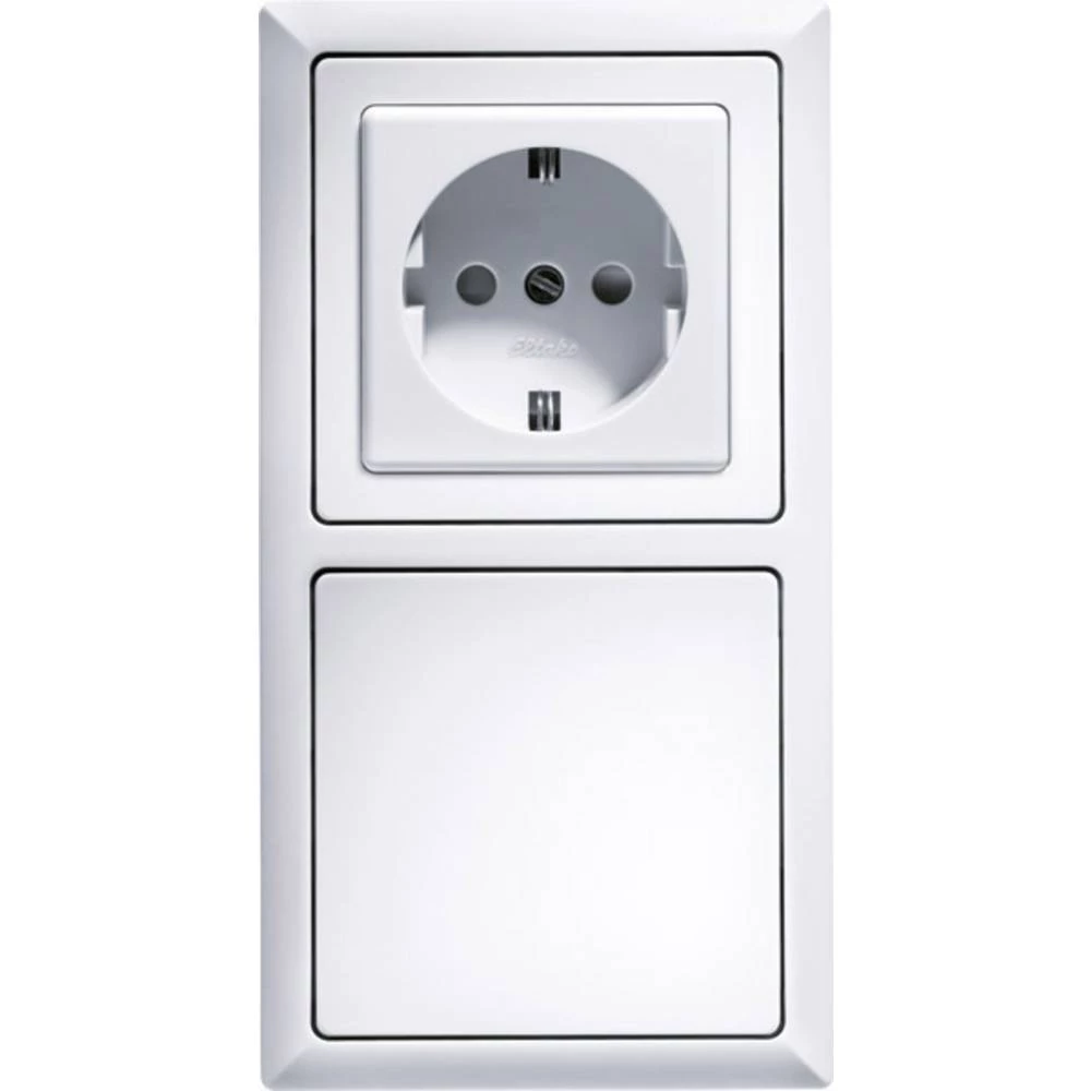 Eltako 2-struki Okvir Aluminij boja 30000311 slika