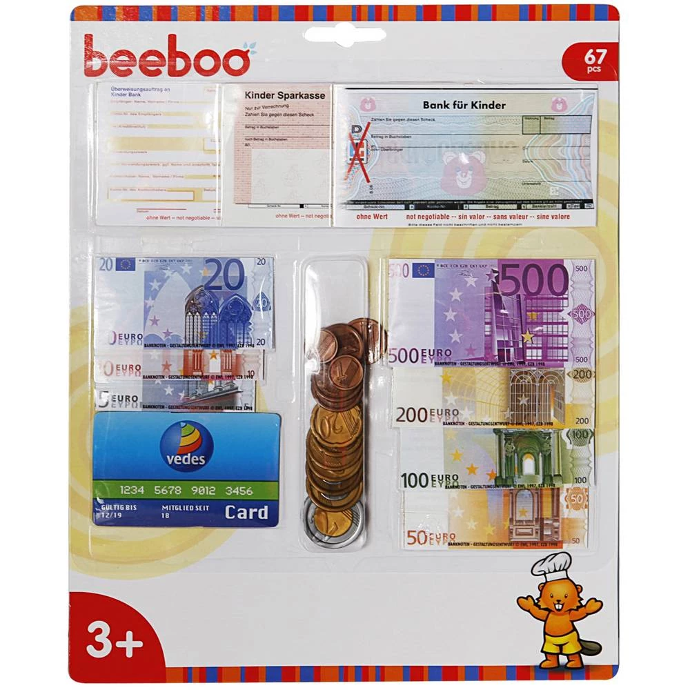 Beeboo Kitchen Spielgeld Euro 45006204 slika