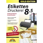 Markt & Technik Etiketten Druckerei 8.5 Gold Edition puna verzija 1 licenca Windows softver za tiskanje naljepnica