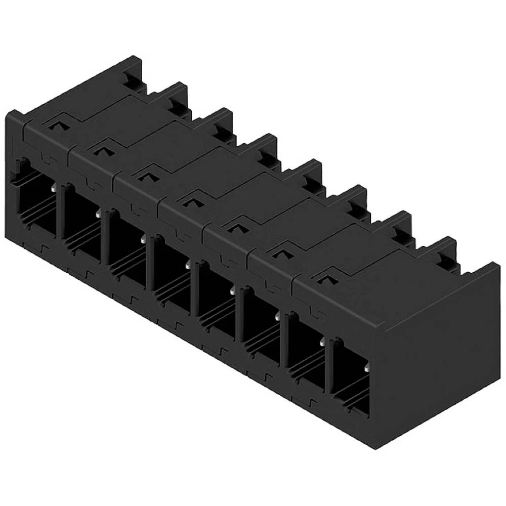 Weidmüller 2741470000 stezaljka za tiskane ploče Broj polova 8 crna 13 St. slika