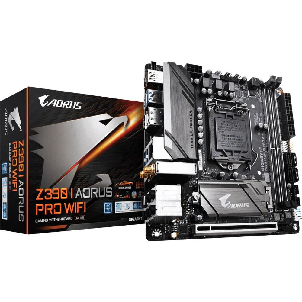 Matična ploča Gigabyte Z390 I AORUS PRO WIFI Baza Intel&reg; 1151v2 Faktor oblika Mini-ITX Set čipova matične ploče Intel&reg; Z slika