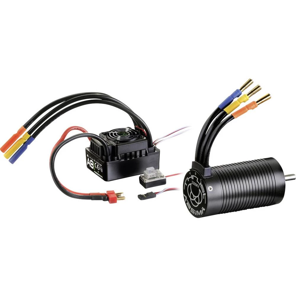 Istosmjerni beskontaktni pogonski set za automodele 1:8 Absima Combo Set Thrust BL Eco slika