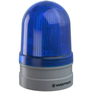 Werma Signaltechnik Signalna svjetiljka Midi okretni 12 / 24V AC / DC BU Plava boja 12 V/DC slika