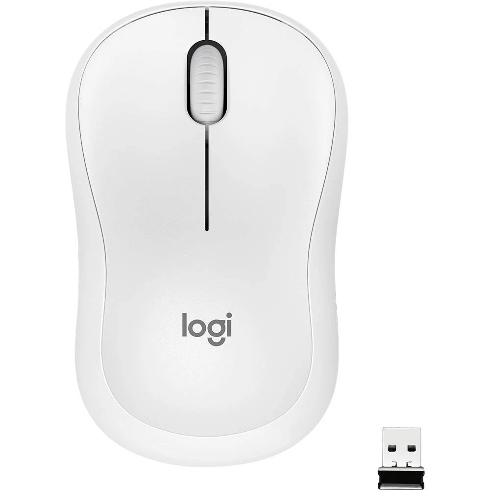 Logitech M220 Silent bežični wlan miš optički bijela slika