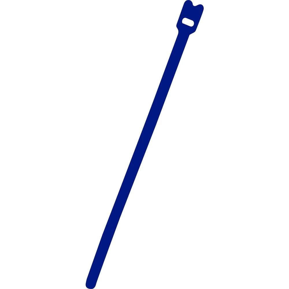 FASTECH® prianjajuća kabelska vezica za povezivanje grip i mekana vunena tkanina (D x Š) 200 mm x 7 mm plava boja 100 St slika