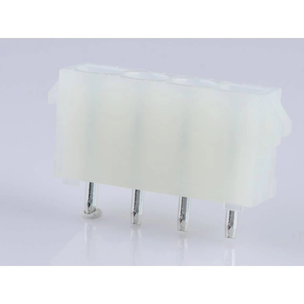 Molex ugradna standardna letva sa ženskim kontaktima Ukupan broj polova 4 Raster: 6.35 mm 10845041 1 St. Bulk slika