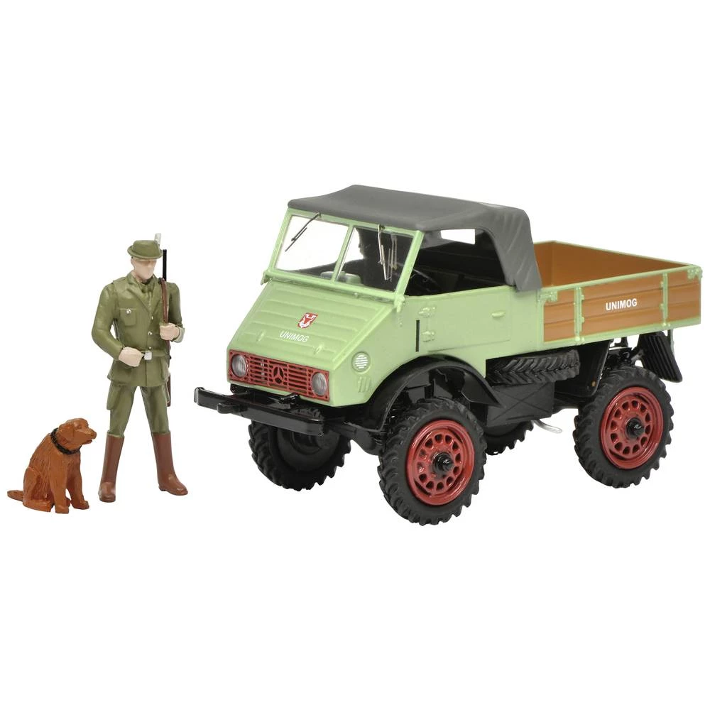 Schuco MB Unimog 401 , MHI 1:43 model teretnog vozila slika