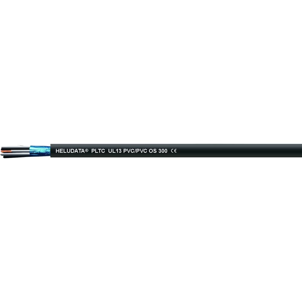 Helukabel 11015255 kabel za instrumente HELUDATA® PLTC UL13 OS 300 2 x 2 x 2.08 mm² crna 100 m slika