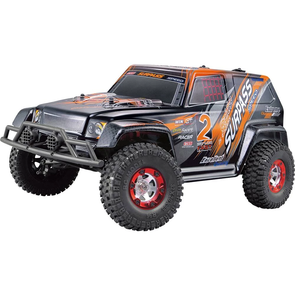 Amewi Charge Extreme S četkama 1:12 RC model automobila Električni Monstertruck Pogon na sva četiri kotača (4WD) RtR 2,4 GHz slika