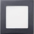 Heitronic 27641 LED panel 11 W dnevno svjetlo bijelo srebrna slika