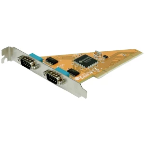 VRIJEDNOST PCI kartica, serijski RS232, D-Sub 9, 2 porta Value 15.99.2086  serijska utična kartica RS232 PCI slika