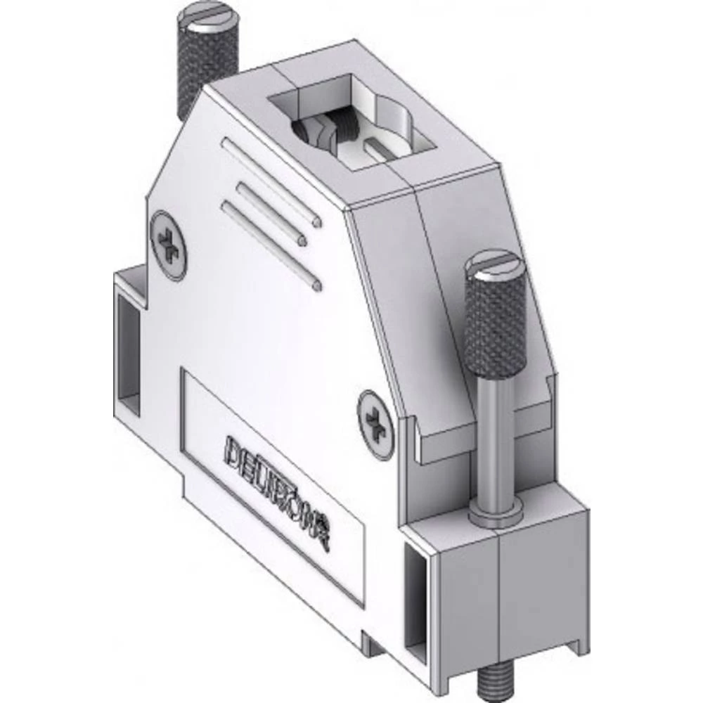 D-SUB kućište Broj polova: 25 Umjetna masa, metalizirana 180 ° Metalna DELTRON SWISS 1 ST slika