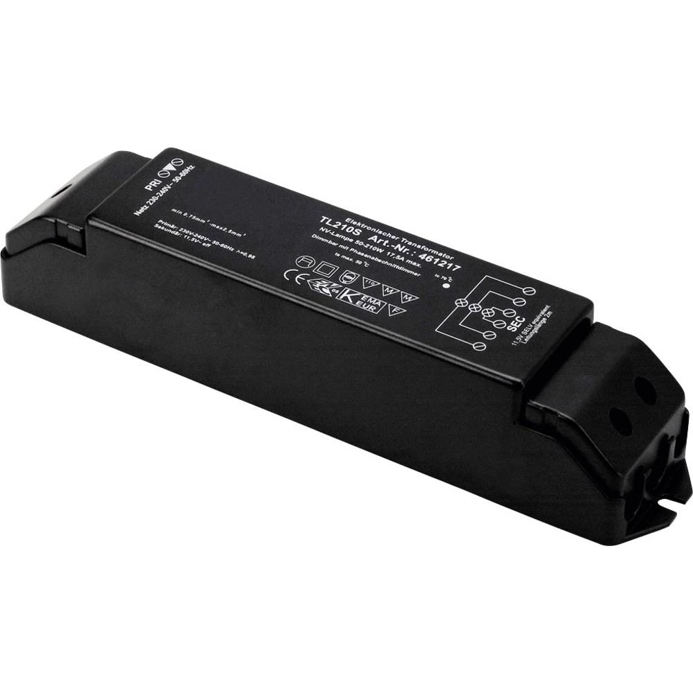 Halogeni transformator SLV 461217 12 V/AC 50 - 210 W Prigušivanje sa sektorskim prigušivačem slika