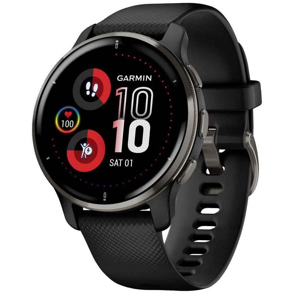 Garmin VENU® 2 PLUS pametan sat  33 mm  crna slika